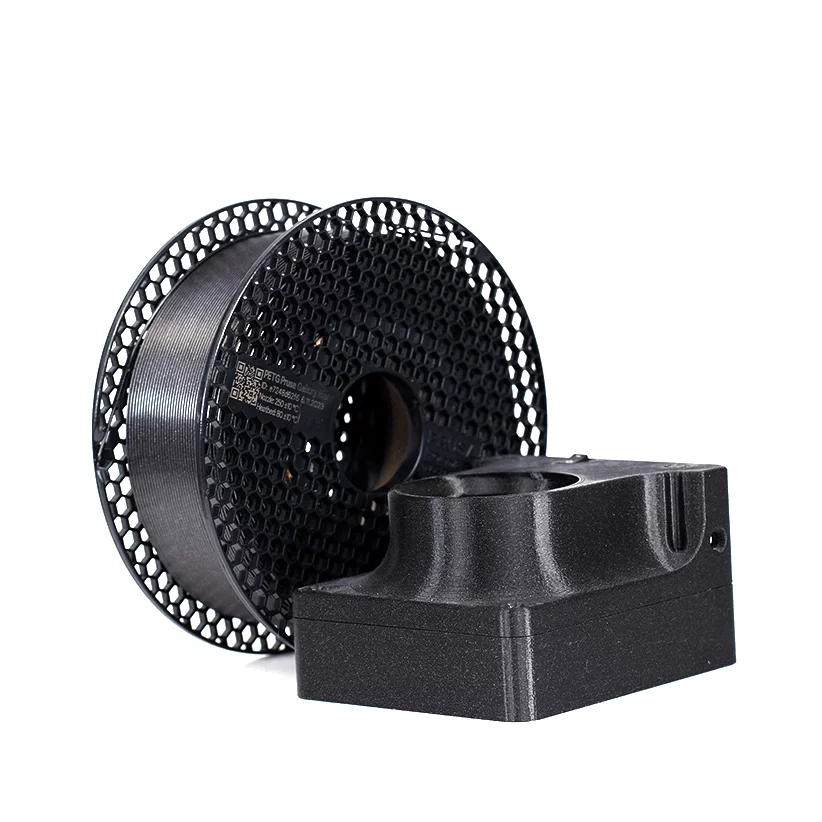 PETG filament spool and functional printed part