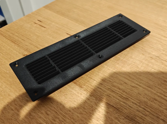 Example custom replacement vent panel